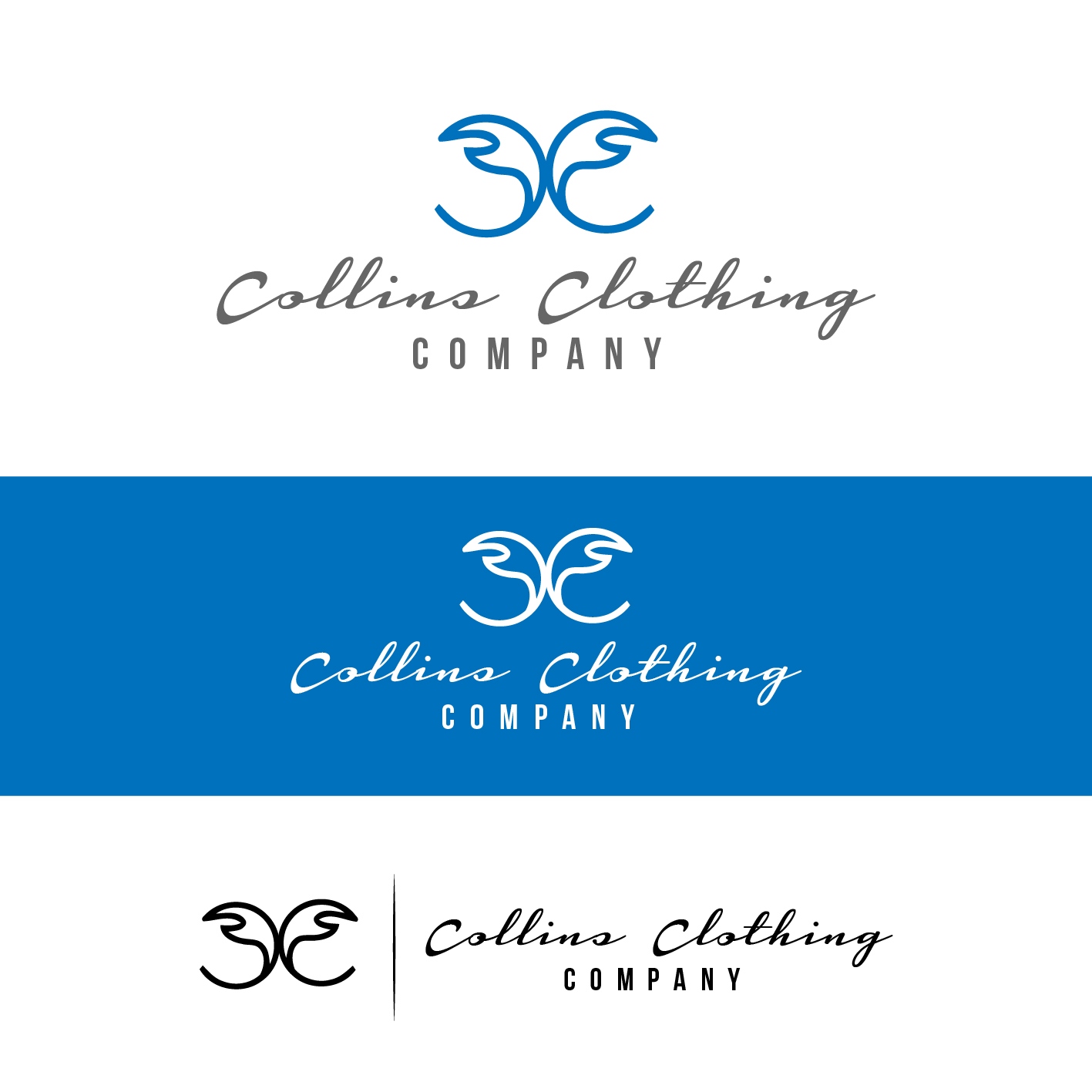 Logo Design by Sharaan Momin for Collins Clothing Co | Design #12679334