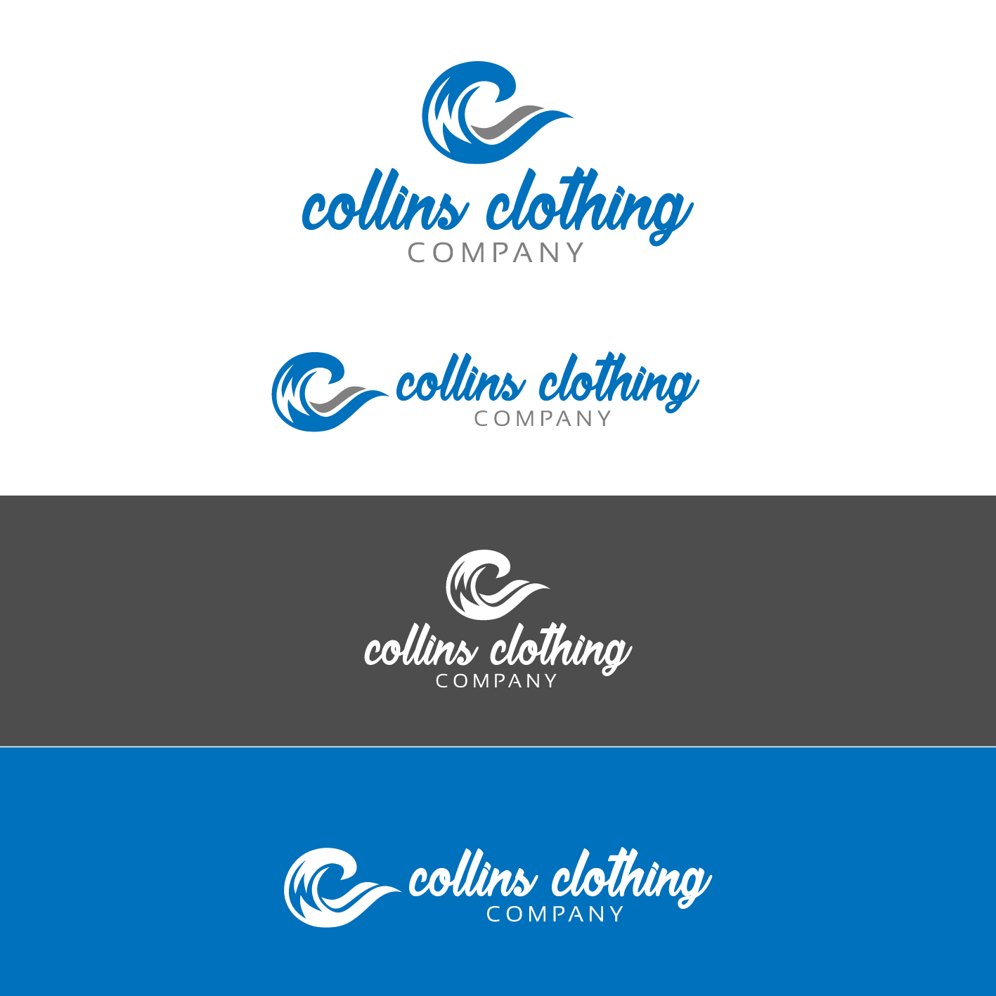 Diseño de Logo por Sharaan Momin para Collins Clothing Co | Diseño #12683068
