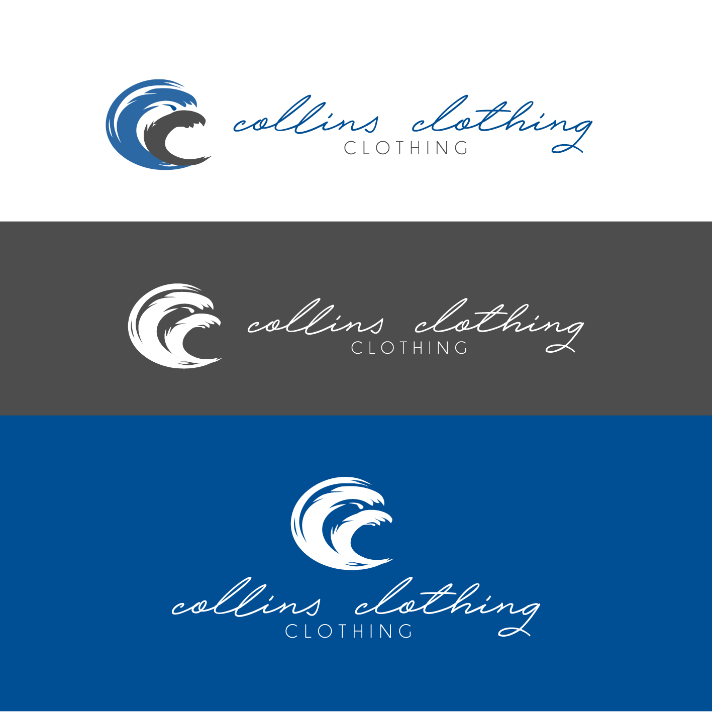 Logo-Design von Sharaan Momin für Collins Clothing Co | Design #12692474