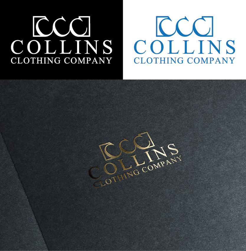 Logo Design by KeyReative_Krowd for Collins Clothing Co | Design #12649282