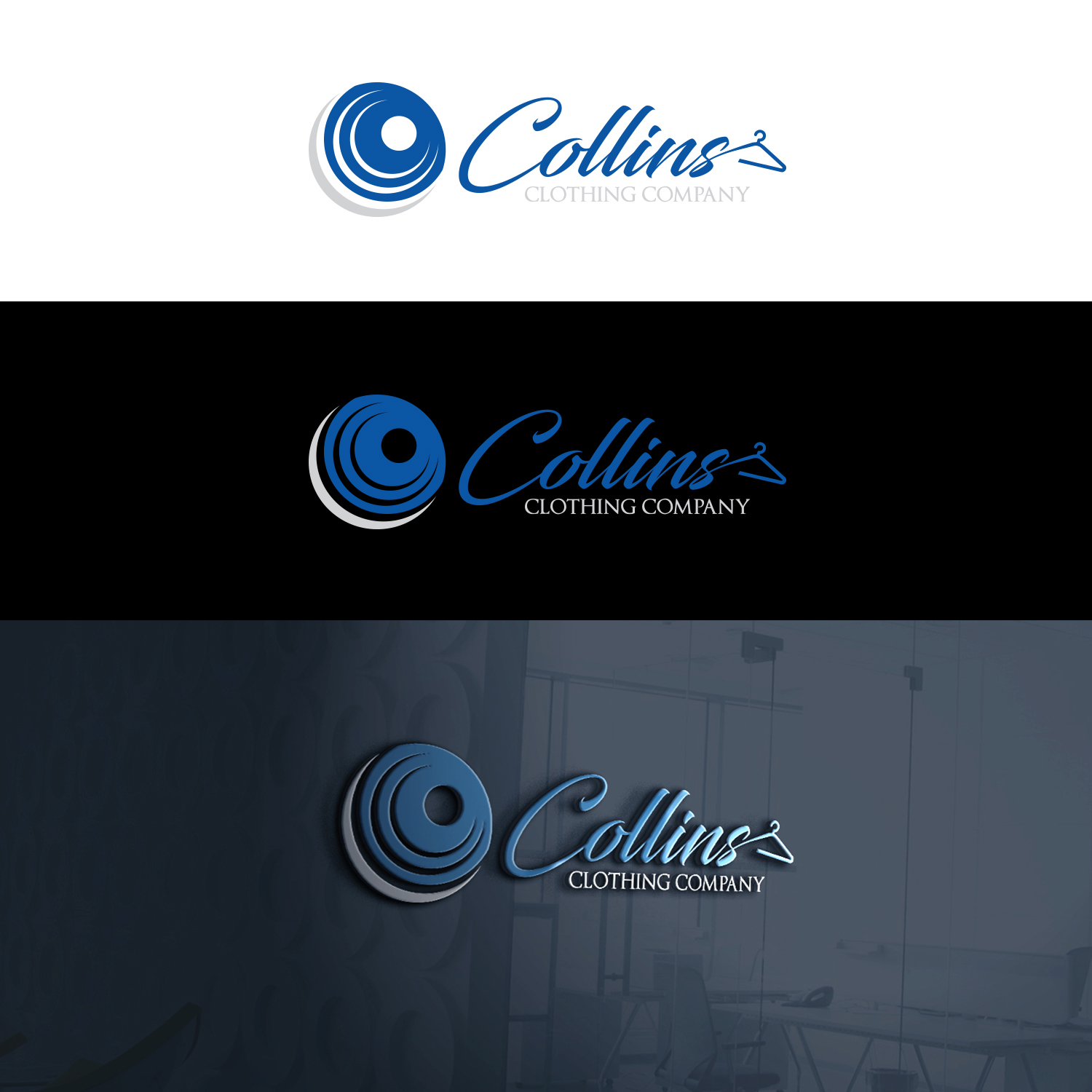 Logo Design by IMD-HUB for Collins Clothing Co | Design #12628677