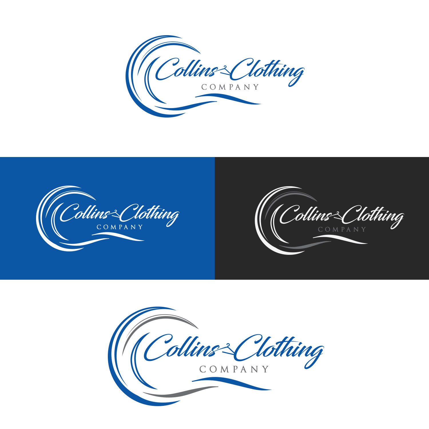 Logo Design by IMD-HUB for Collins Clothing Co | Design #12684514