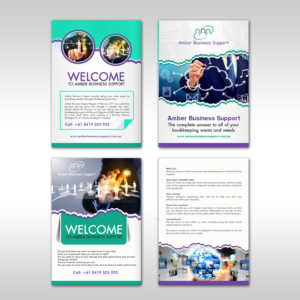 Brochure Design by debdesign for Amber Business Support | Design: #12667143