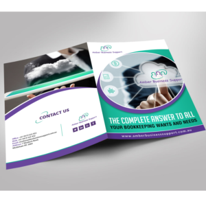 Brochure Design by creative.bugs for Amber Business Support | Design: #12717798