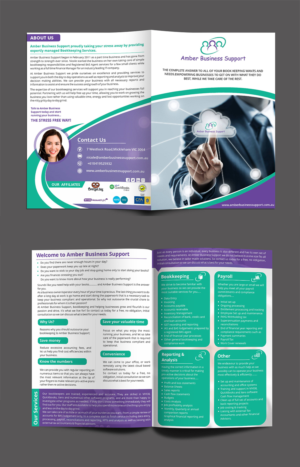 Brochure Design by ecorokerz for Amber Business Support | Design: #12665222