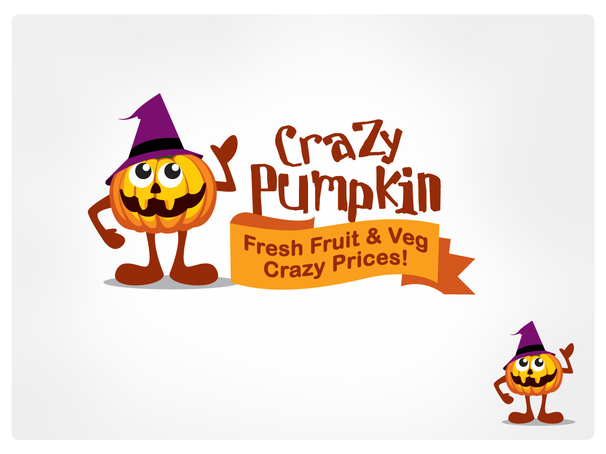 Logo Design by Vicez for Crazy Pumpkin | Design #2420679
