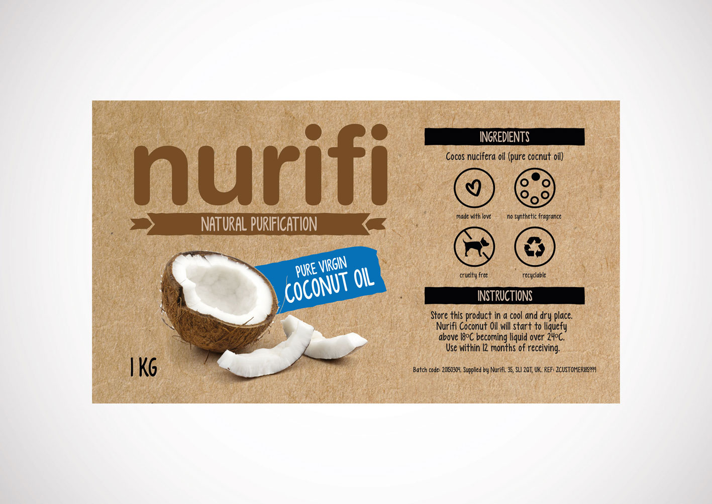 Verpackungs-Design von scott campbell gamley für Qasas | Design #12881118