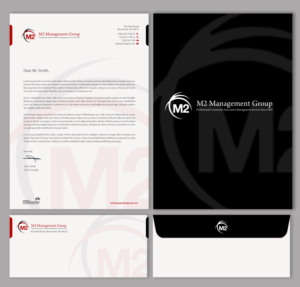 Stationery Design by chandrayaan.creative for M2 Management | Design: #12628962