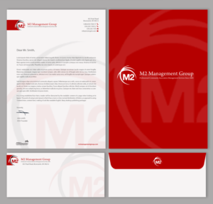 Stationery Design by chandrayaan.creative for M2 Management | Design: #12628964