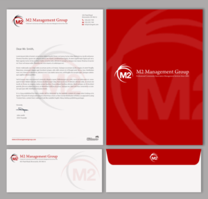 Stationery Design by chandrayaan.creative for M2 Management | Design: #12794256