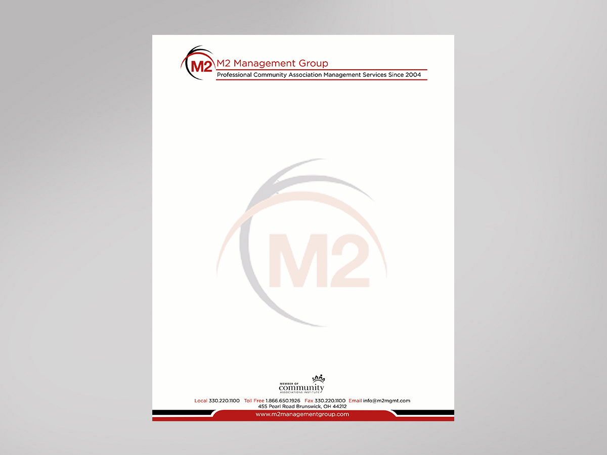 Stationery Design by Designs 2019 for M2 Management | Design #12664245