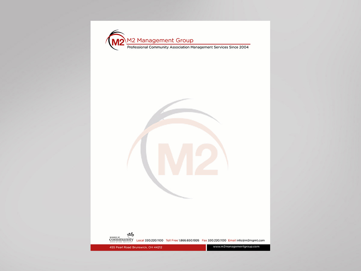 Stationery Design by Designs 2019 for M2 Management | Design #12664248