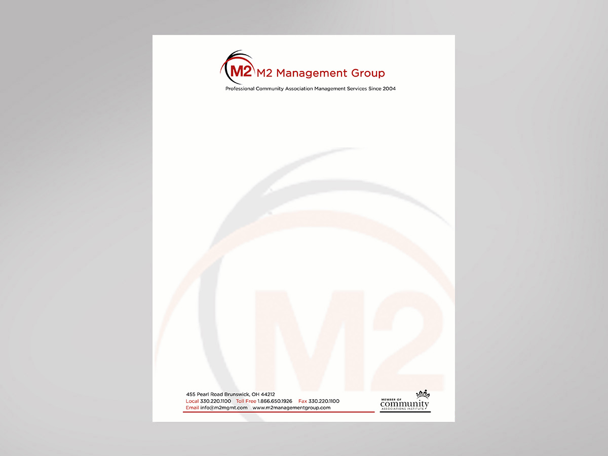Stationery Design by Designs 2019 for M2 Management | Design #12664417