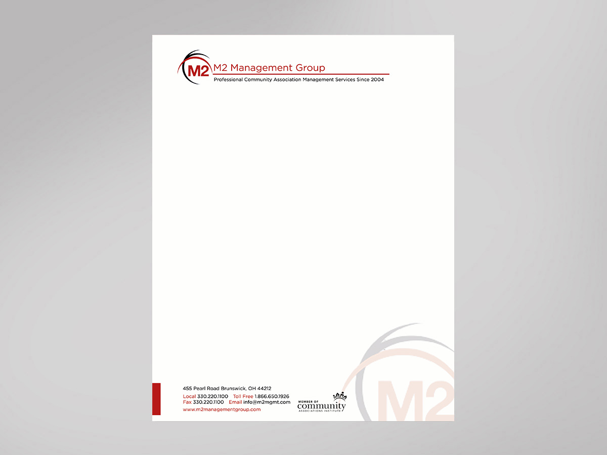 Diseño de Papelería por Designs 2019 para M2 Management | Diseño #12664418