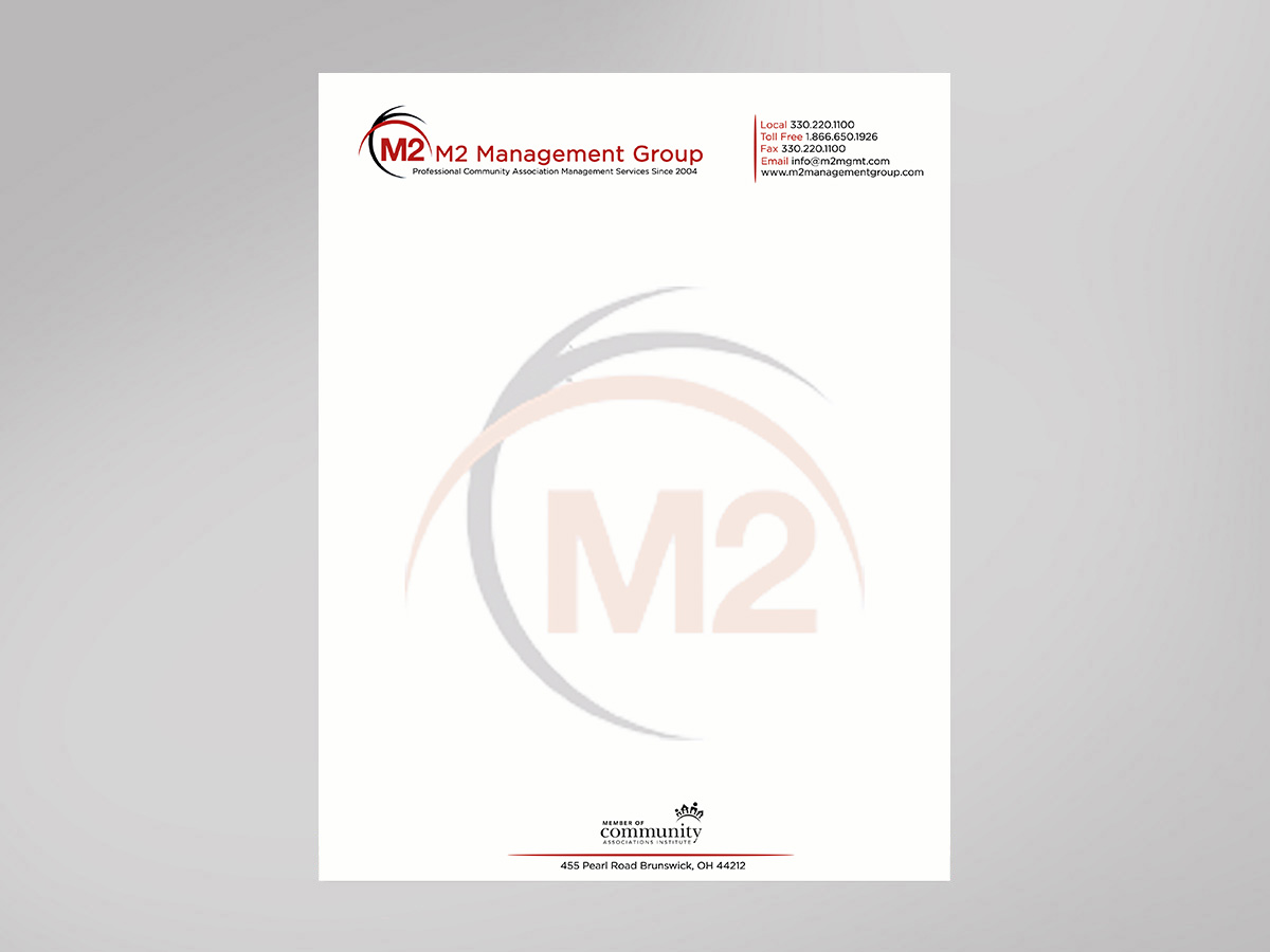 Stationery Design by Designs 2019 for M2 Management | Design #12664420
