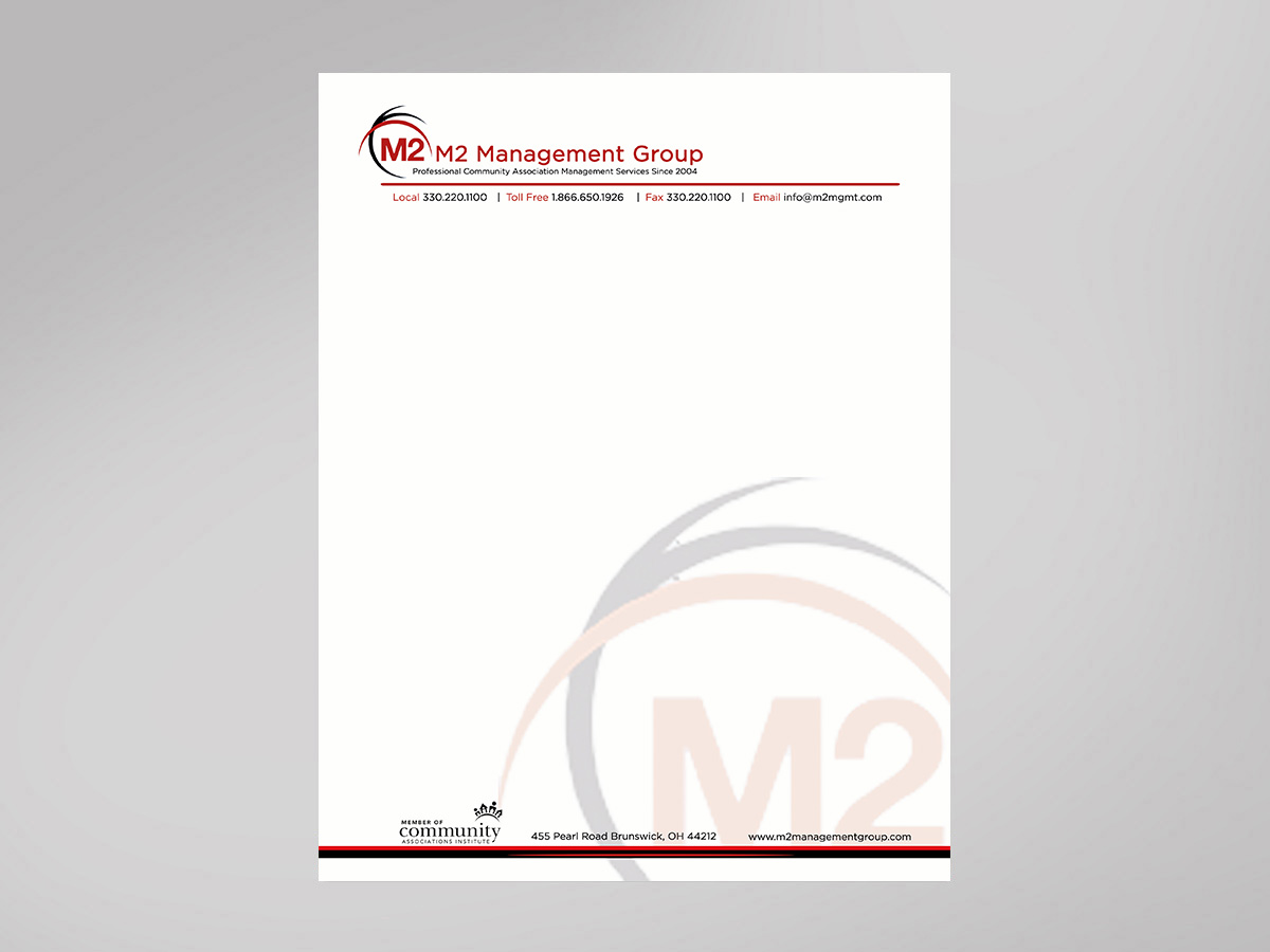 Stationery Design by Designs 2019 for M2 Management | Design #12666093