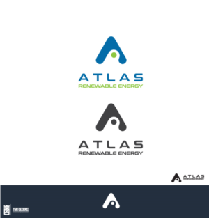 Diseño de Logo por ARTMD para atlas renewable energy | Diseño: #12698714