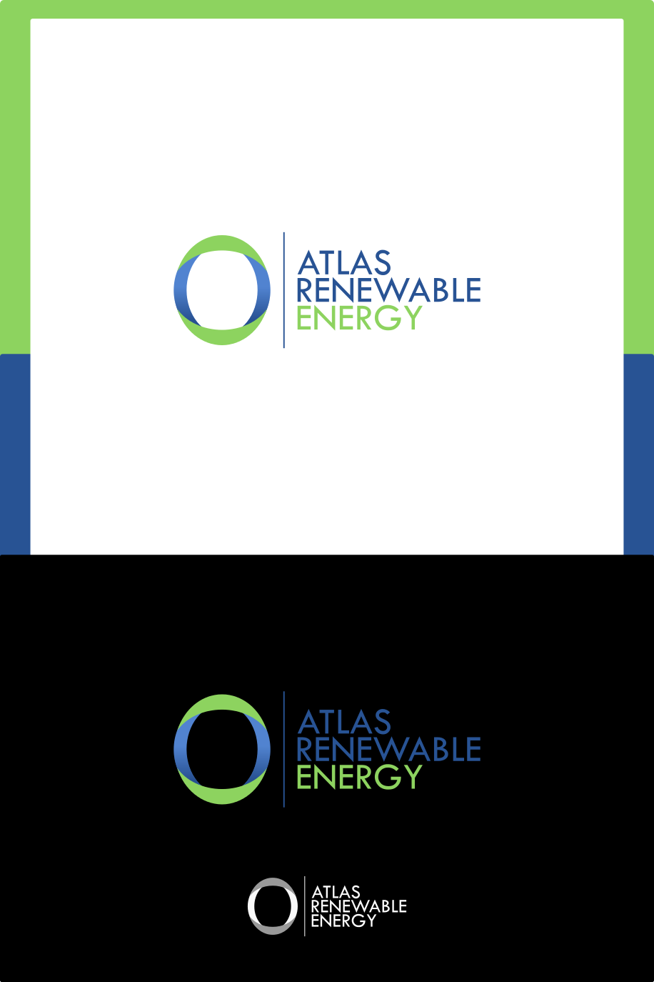 Diseño de Logo por ChinMaya para atlas renewable energy | Diseño #12773267