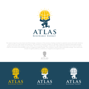 Logo Design by Rudy Graph for atlas renewable energy | Design #12794201