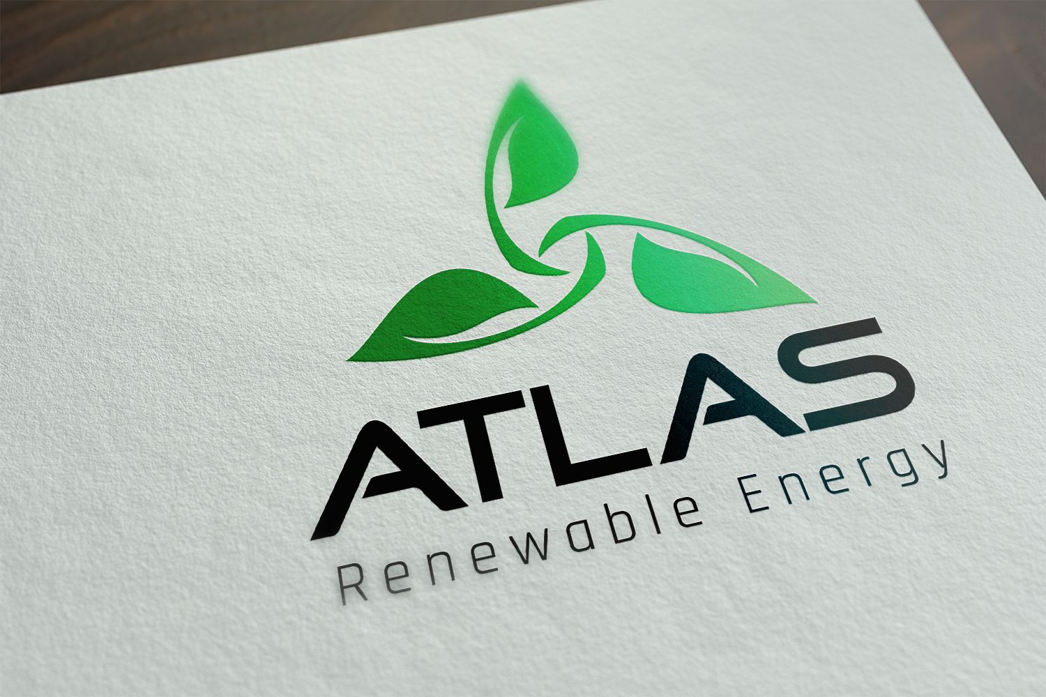 Diseño de Logo por SHIFT Creative para atlas renewable energy | Diseño #12781256