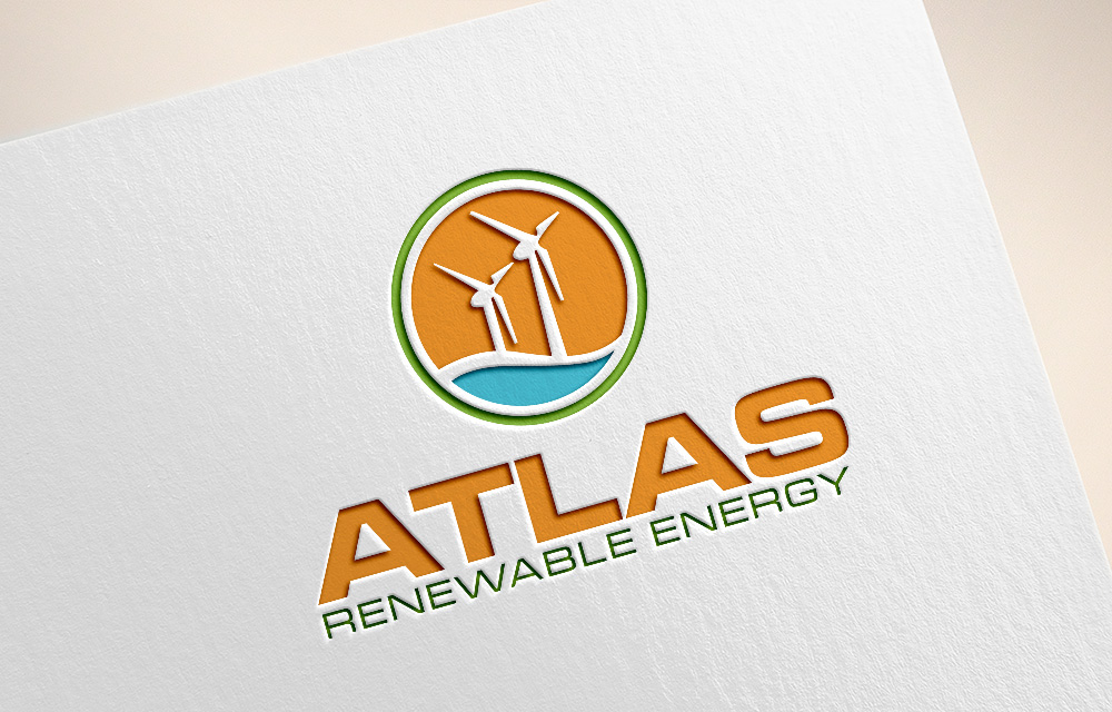 Diseño de Logo por Turn Digital para atlas renewable energy | Diseño #12704637