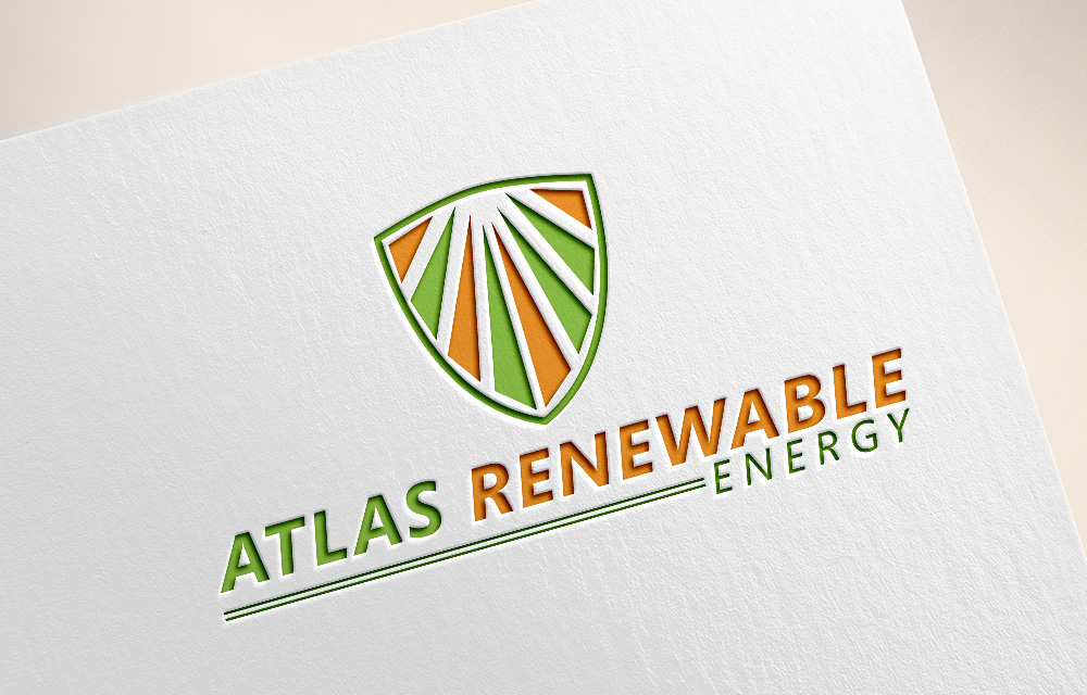 Diseño de Logo por Turn Digital para atlas renewable energy | Diseño #12704638