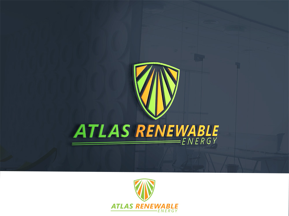 Diseño de Logo por Turn Digital para atlas renewable energy | Diseño #12704640