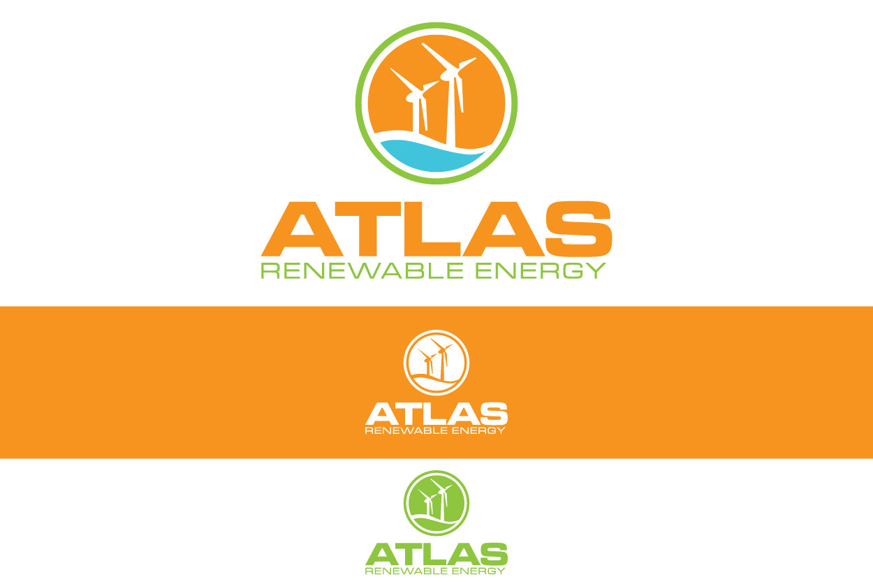 Logo Design by Turn Digital for atlas renewable energy | Design #12704644