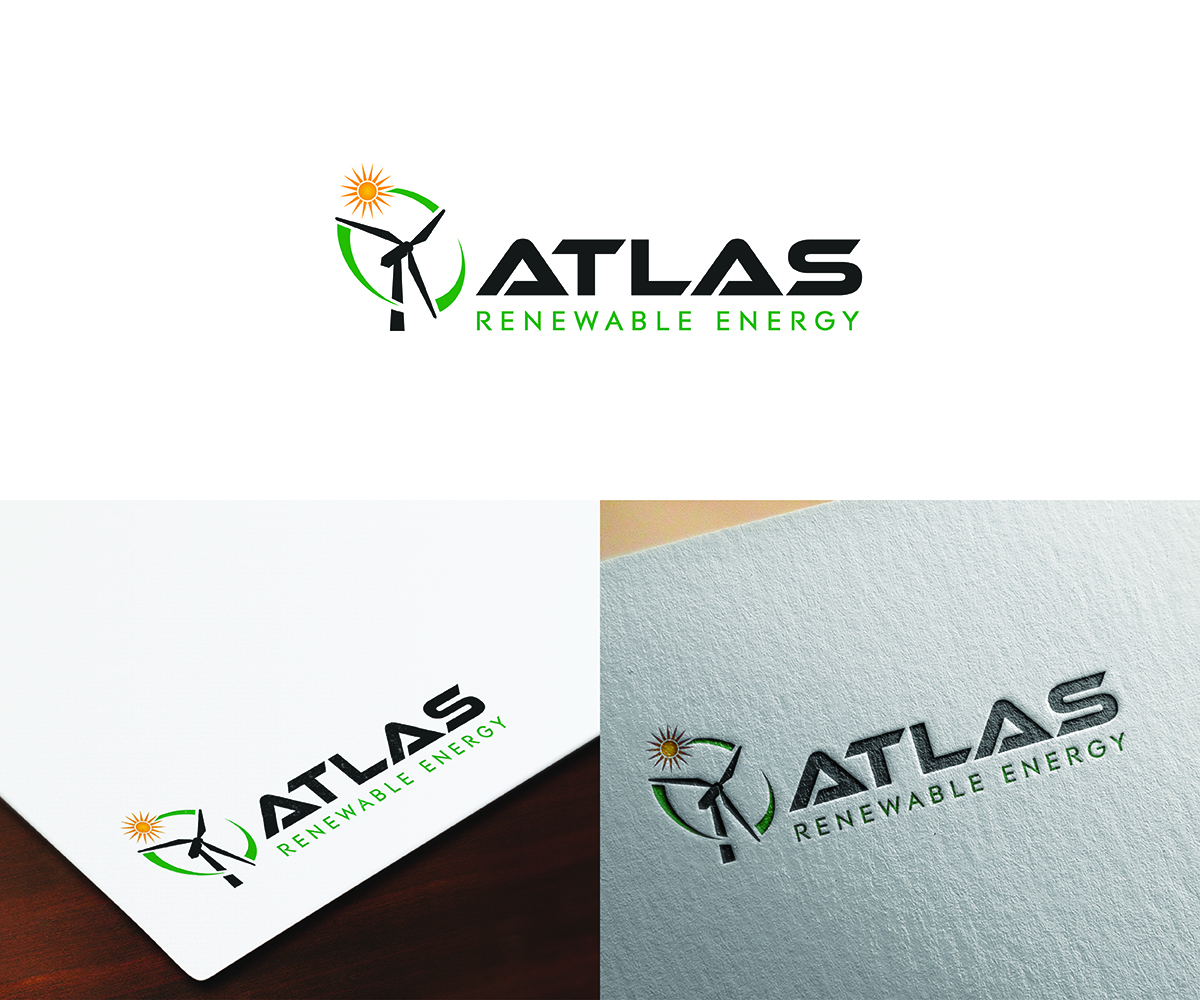 Logo-Design von eMARK für atlas renewable energy | Design #12737530
