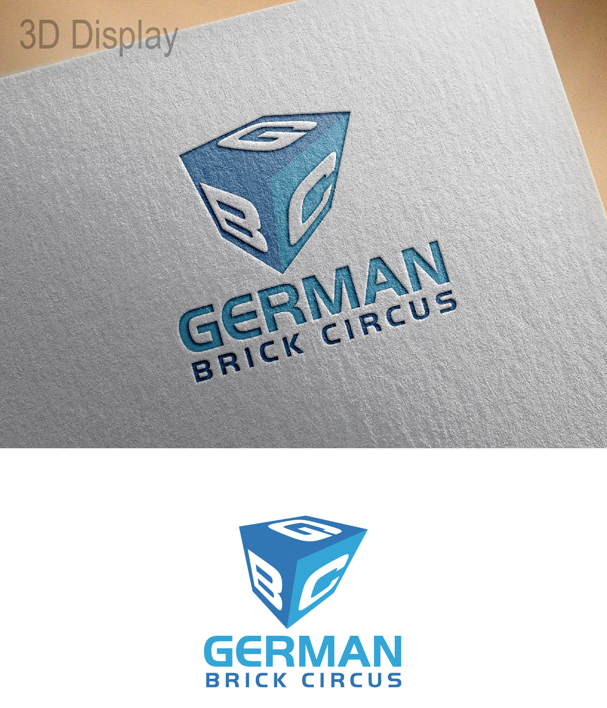 Logo Design by 3Guys for German Brick Circus | Design #12635563