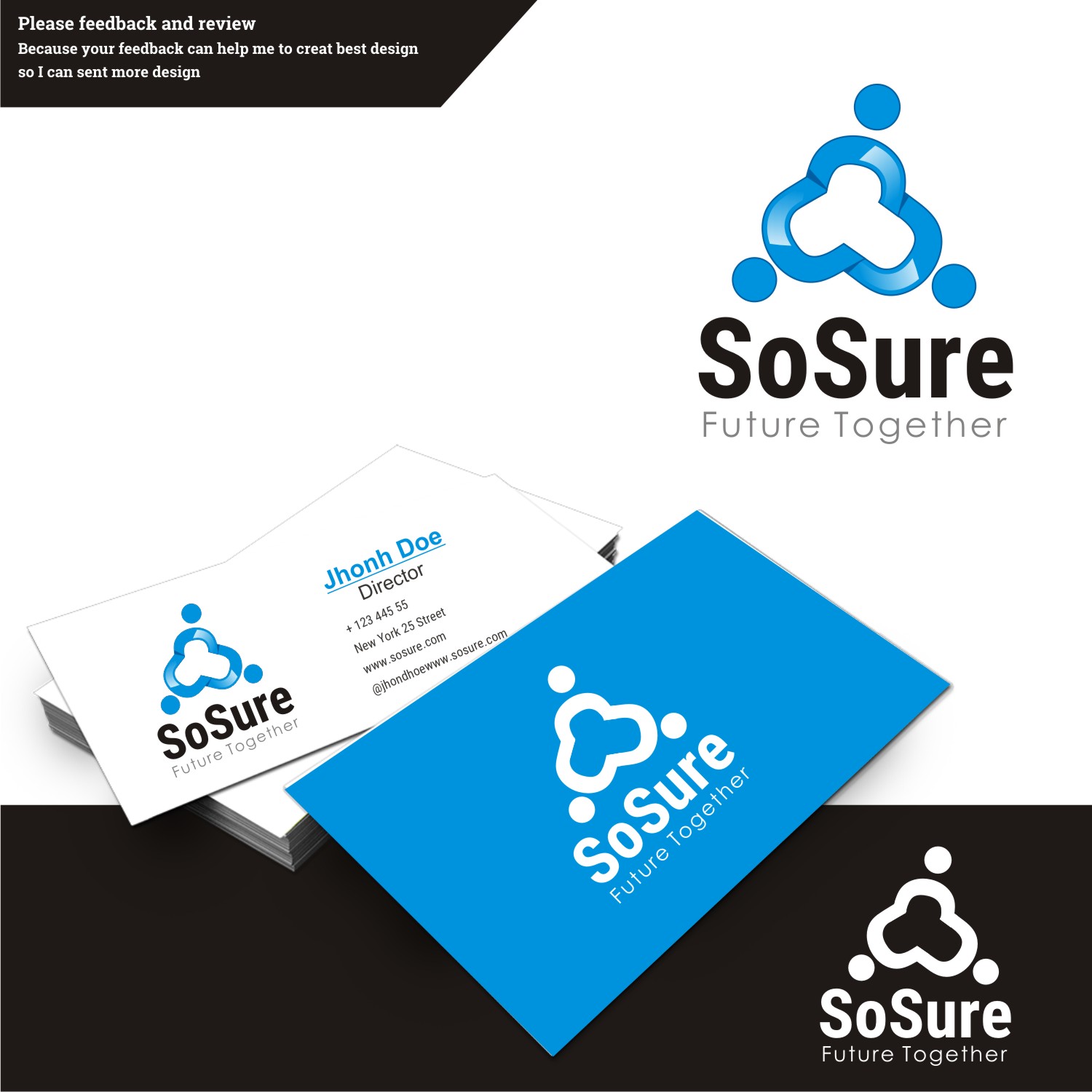 Logo Design by tjahyoahmad™ for SoSure | Design #12627111