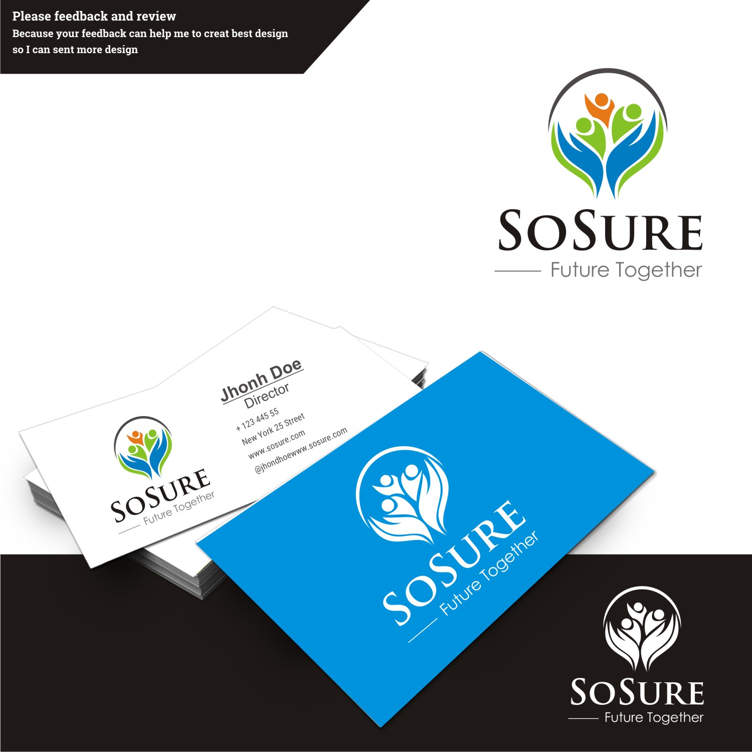 Logo Design by tjahyoahmad™ for SoSure | Design #12627140