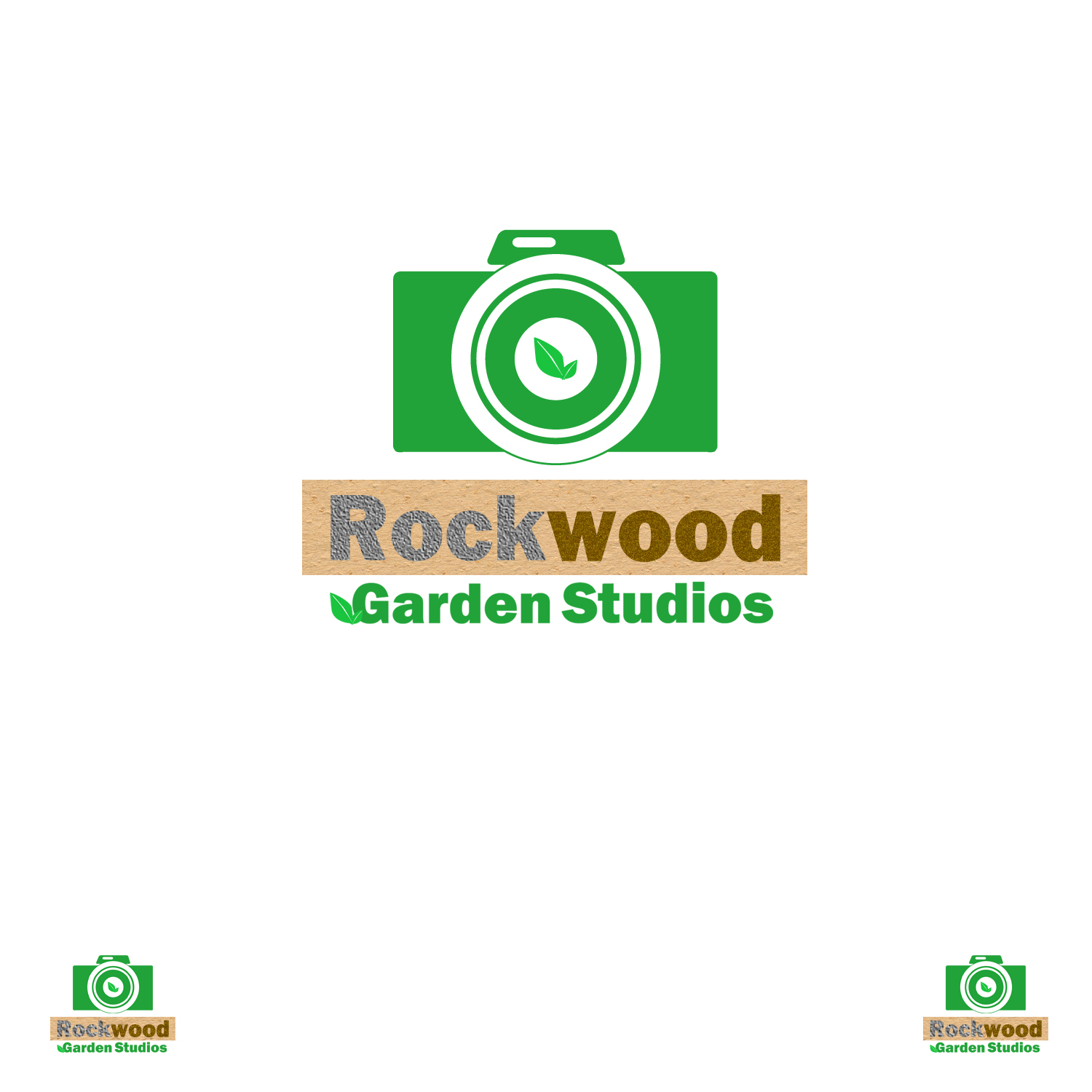 Logo Design by marquee for Rockwood Garden Studios | Design #12683502