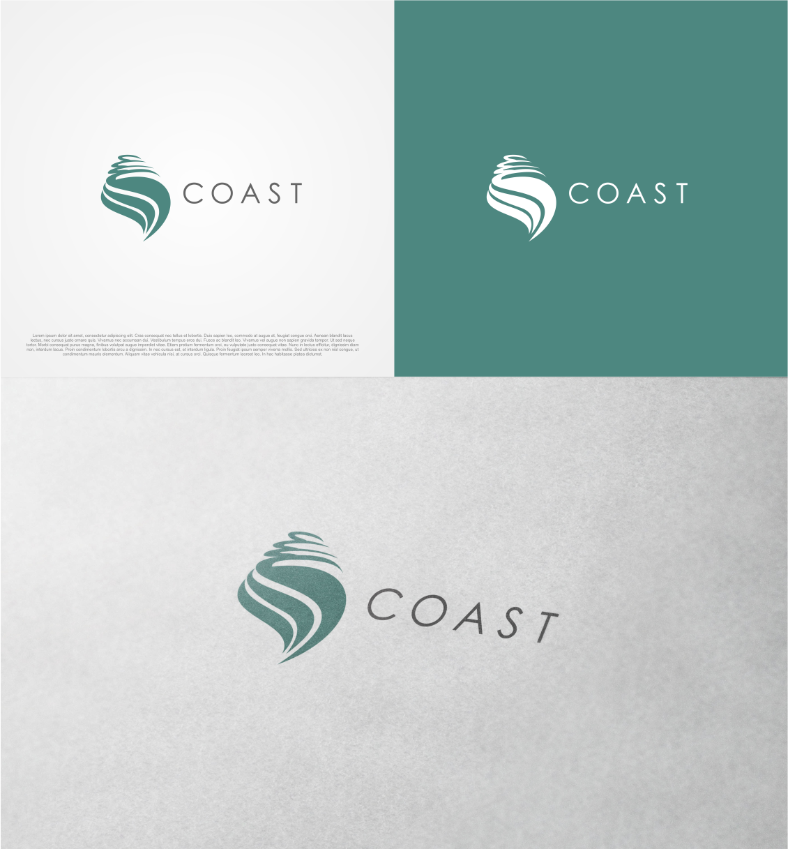 Logo Design by artswolf for Coast | Design #12903009