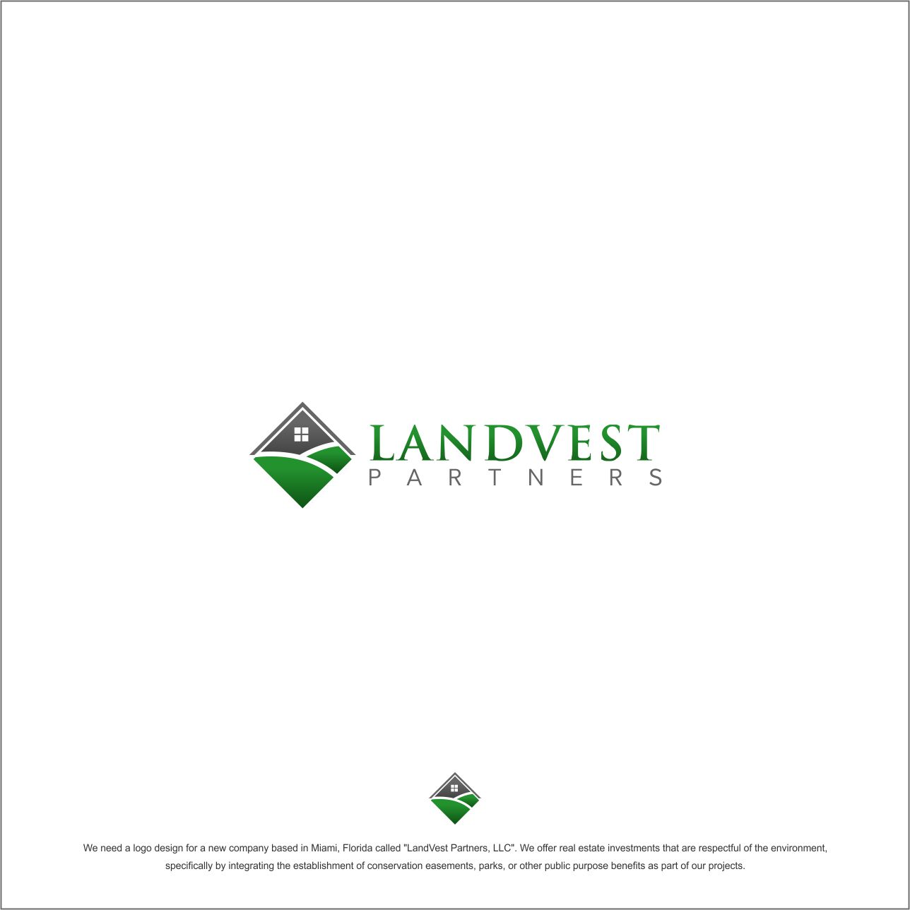 Logo Design by ecorokerz for LandVest Partners, LLC | Design #12711966