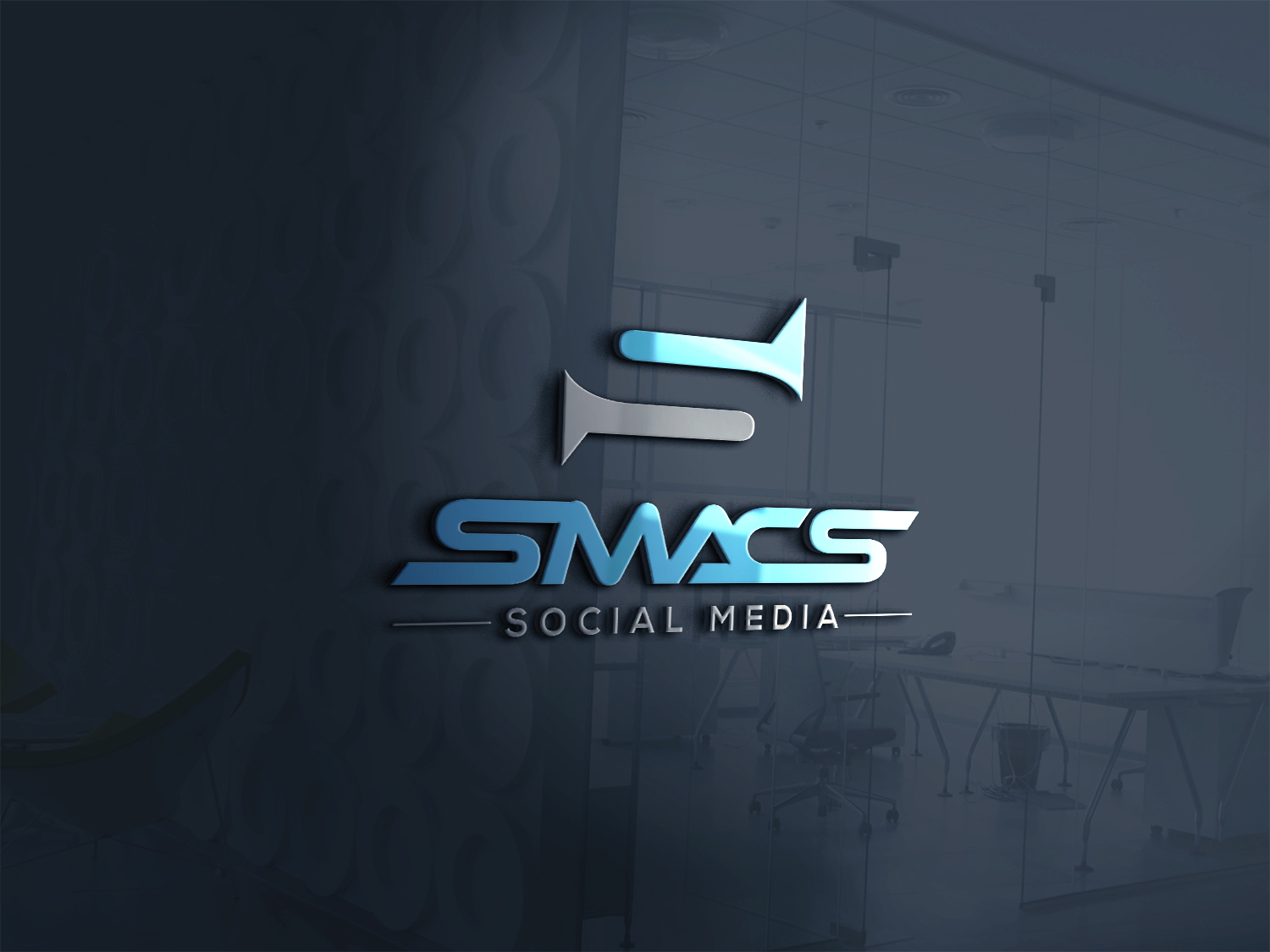 Logo Design by IMD-HUB for SMACS Social Media | Design #12641416