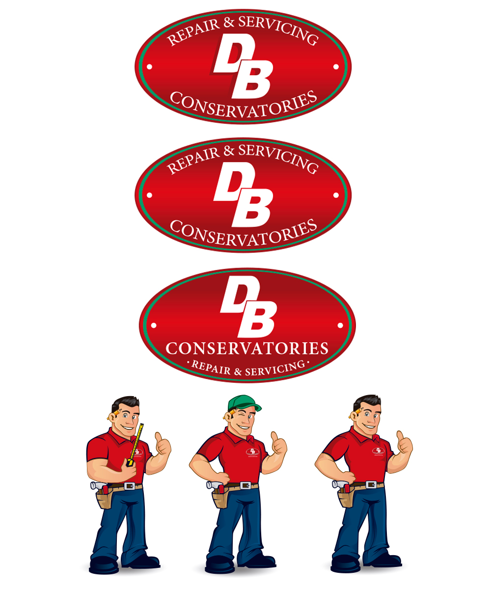 Logo Design by StudioD™ for DB Window Care | Design #12778916