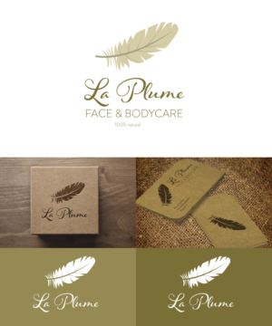 La Plume Face & Bodycare or Made in Switzerland or 100% natural or....... | Logo Design by Sergio Coelho