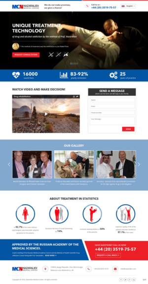 Landing Page-Design von pb für dieses Projekt | Design: #12719096
