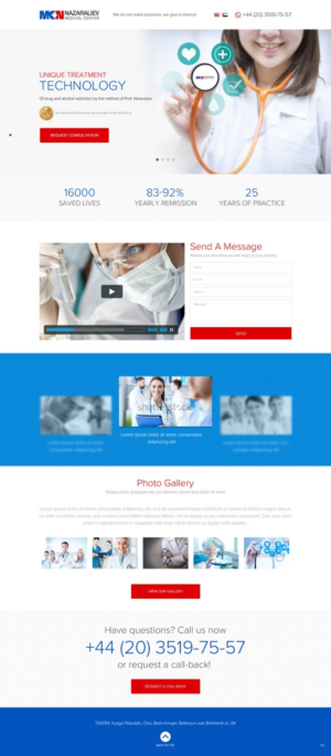 Landing Page-Design von pb für dieses Projekt | Design: #12730099