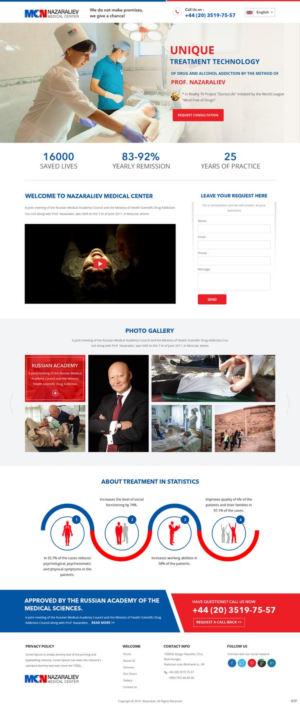 Landing Page-Design von pb für dieses Projekt | Design: #12810035