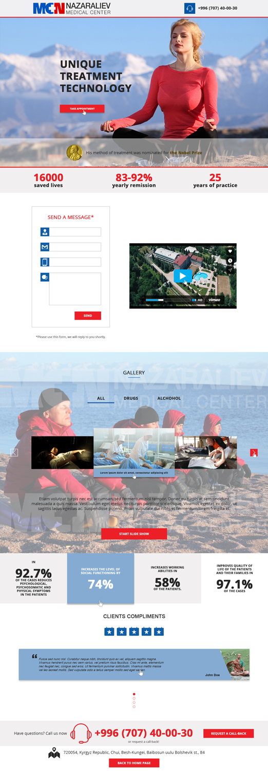 Landing Page Design by Sashony for this project | Design #12829138