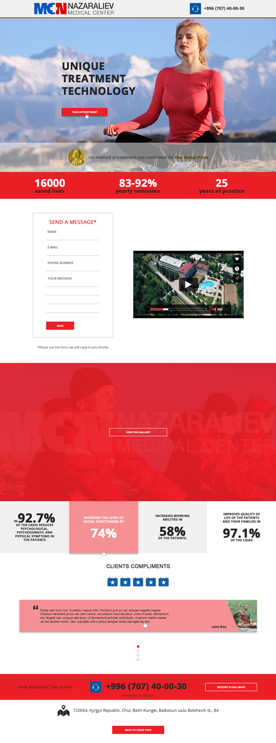 Landing Page Design by Sashony for this project | Design #12840970