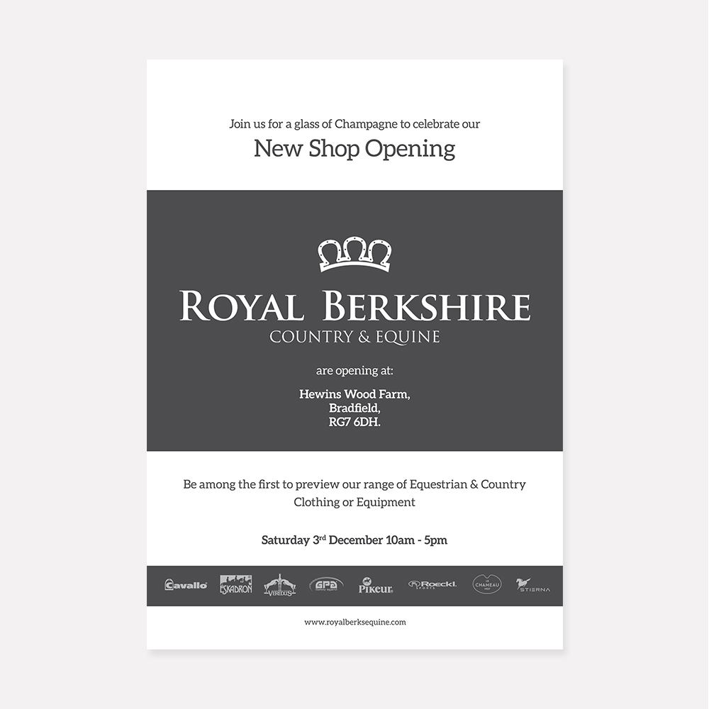 Flyer-Design von senja für Royal Berkshire Country & Equine | Design #12835143