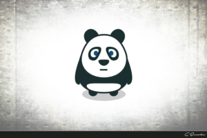 Panda. Creation of a character | Design Vectoriel par gekgrfx