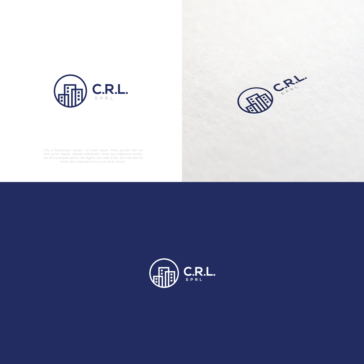 Logo Design by lorixart for C.R.L.SPRL | Design #12776212