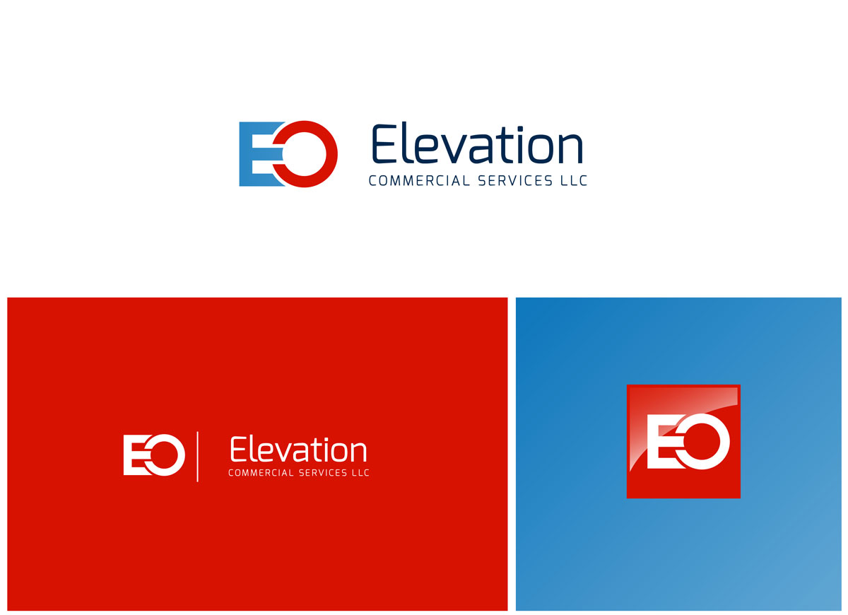 Logo-Design von sbelogd für Elevation Commercial Services LLC  | Design #12655261