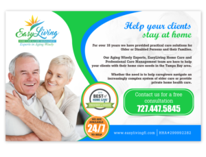 Compelling Advertisement for Home Health Care and Care Management Company