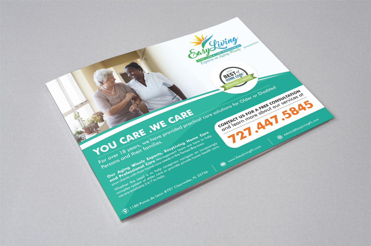 Advertisement Design by ecorokerz for EasyLiving, Inc. | Design #12737770