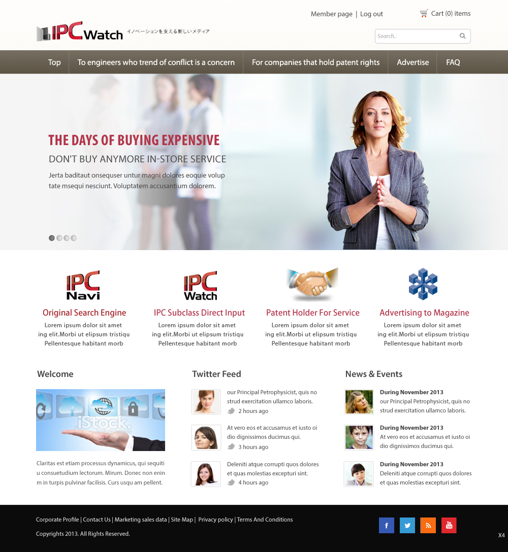 Web Design by pb for this project | Design #2429980